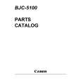 CANON BJC-5100 Parts Catalog CANON BJC-5100 Parts Catalog