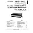SHARP VC388 Service Manual SHARP VC388 Service Manual