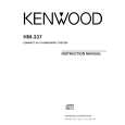 KENWOOD HM-337 Owners Manual KENWOOD HM-337 Owners Manual