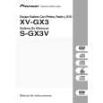 PIONEER XV-GX3/DDXJ/RD Owners Manual PIONEER XV-GX3/DDXJ/RD Owners Manual