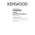 KENWOOD HD20GA7 Owners Manual KENWOOD HD20GA7 Owners Manual