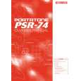 YAMAHA PSR-74 Owners Manual YAMAHA PSR-74 Owners Manual