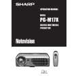 SHARP PGM17X Owners Manual SHARP PGM17X Owners Manual