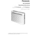 PANASONIC FP15JU2 Owners Manual PANASONIC FP15JU2 Owners Manual