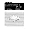 SHARP QA-1150 Owners Manual SHARP QA-1150 Owners Manual