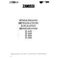 ZANUSSI ZI4163 Owners Manual ZANUSSI ZI4163 Owners Manual