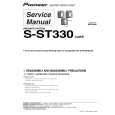 PIONEER S-ST330/XJM/E Service Manual PIONEER S-ST330/XJM/E Service Manual