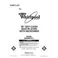 WHIRLPOOL RM288PXV1 Parts Catalog WHIRLPOOL RM288PXV1 Parts Catalog