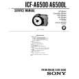 SONY ICFA6500 Service Manual SONY ICFA6500 Service Manual