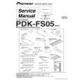 PIONEER PDK-FS05/WL5 Service Manual PIONEER PDK-FS05/WL5 Service Manual