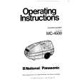 PANASONIC MC4500 Owners Manual PANASONIC MC4500 Owners Manual