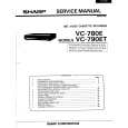 SHARP VC780E Service Manual SHARP VC780E Service Manual