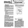 WHIRLPOOL ARH660HRW Installation Manual WHIRLPOOL ARH660HRW Installation Manual