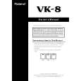 ROLAND VK-8 Owners Manual ROLAND VK-8 Owners Manual