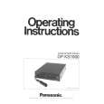 PANASONIC GPKS1000 Owners Manual PANASONIC GPKS1000 Owners Manual