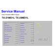 PANASONIC TX21MD1L Service Manual PANASONIC TX21MD1L Service Manual