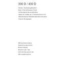 AEG 430D-D Owners Manual AEG 430D-D Owners Manual