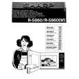 SHARP R5860 Owners Manual SHARP R5860 Owners Manual