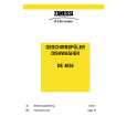 ZANUSSI DE4855 Owners Manual ZANUSSI DE4855 Owners Manual