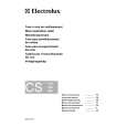 ELECTROLUX CS163D Owners Manual ELECTROLUX CS163D Owners Manual