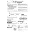 ROLAND DR-50 Owners Manual ROLAND DR-50 Owners Manual