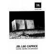 JBL L80CAPRICE Owners Manual JBL L80CAPRICE Owners Manual