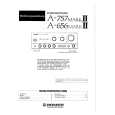 PIONEER A-757 MK2 Owners Manual PIONEER A-757 MK2 Owners Manual