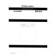 ELECTROLUX ESF675WEISS Owners Manual ELECTROLUX ESF675WEISS Owners Manual