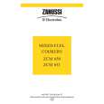 ZANUSSI ZCM651X Owners Manual ZANUSSI ZCM651X Owners Manual
