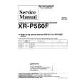PIONEER XR560F Service Manual PIONEER XR560F Service Manual