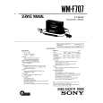 SONY WMF707 Service Manual SONY WMF707 Service Manual