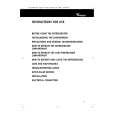 WHIRLPOOL ART 565/G Owners Manual WHIRLPOOL ART 565/G Owners Manual