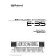 ROLAND E-35 Owners Manual ROLAND E-35 Owners Manual