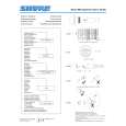 SHURE C-SERIES Owners Manual SHURE C-SERIES Owners Manual