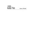 BOSS MG-10 Owners Manual BOSS MG-10 Owners Manual