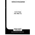 ARTHUR MARTIN ELECTROLUX AW900AA Owners Manual ARTHUR MARTIN ELECTROLUX AW900AA Owners Manual