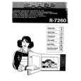 SHARP R7260 Owners Manual SHARP R7260 Owners Manual