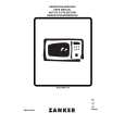 ZANKER MWG171E Owners Manual ZANKER MWG171E Owners Manual