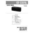 SONY ICFCS970L Service Manual SONY ICFCS970L Service Manual