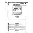 PHILIPS F1275 Owners Manual PHILIPS F1275 Owners Manual