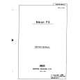 NIKON F3 Service Manual NIKON F3 Service Manual