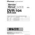 PIONEER DVR-104/KB Service Manual PIONEER DVR-104/KB Service Manual