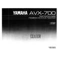 YAMAHA AVX-700 Instrukcja Obsługi YAMAHA AVX-700 Instrukcja Obsługi