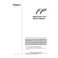 ROLAND FP-9 Owners Manual ROLAND FP-9 Owners Manual