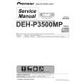 PIONEER DEH-P3500MP/X1P/EW Service Manual PIONEER DEH-P3500MP/X1P/EW Service Manual