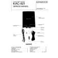 KENWOOD KAC821 Owners Manual KENWOOD KAC821 Owners Manual