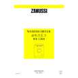 ZANUSSI WE1200 Owners Manual ZANUSSI WE1200 Owners Manual