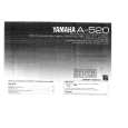 YAMAHA A-520 Owners Manual YAMAHA A-520 Owners Manual