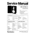 TECHNICS SB-X700 (K) Service Manual TECHNICS SB-X700 (K) Service Manual