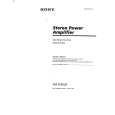 SONY XM752EQX Owners Manual SONY XM752EQX Owners Manual